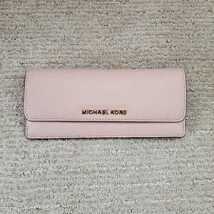 Michael Kors Jet Set Travel Flat Wallet Ballet